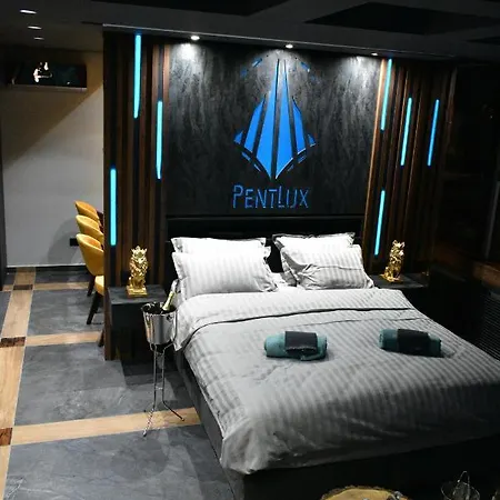 Pentlux - Penthouse In The Heart Of 公寓 斯科普里