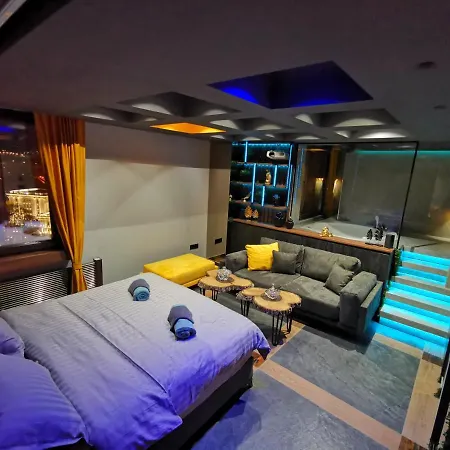 公寓 Pentlux - Penthouse In The Heart Of 斯科普里